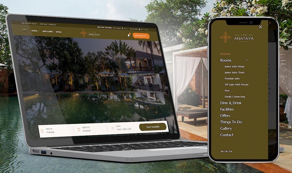 &ldquo;The Anataya Resort&rdquo; in Siem Reap town is launching a new website for hospitality